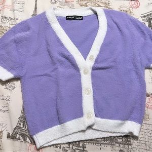 Purple cute top